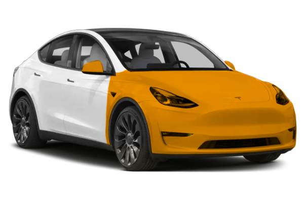 Tesla Model Y full front ppf